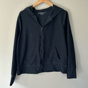 Beyond Yoga Full Zip Hoodie Sz L Black‎
